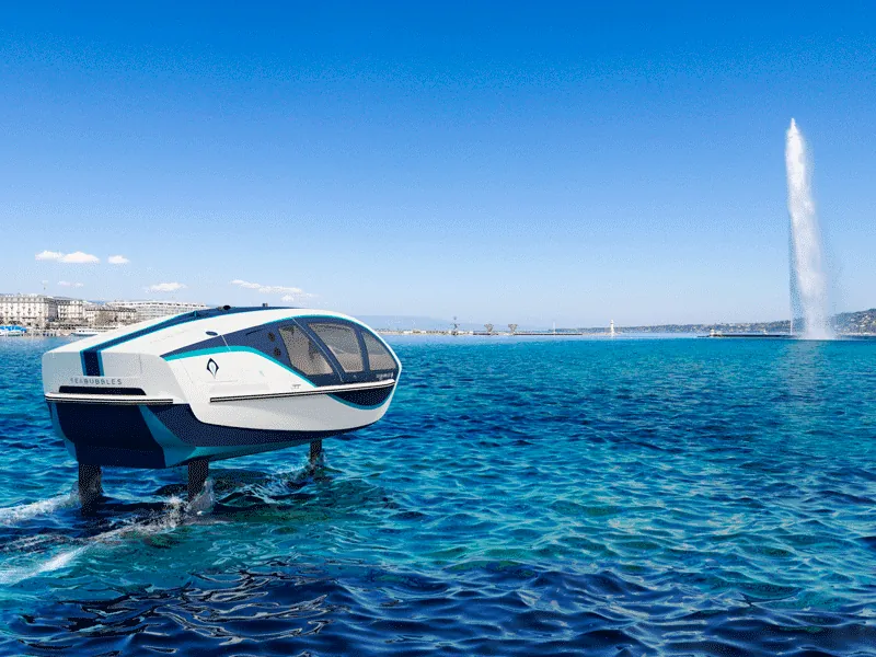 SeaBubbles Zero emission boats powered by PowerModule®