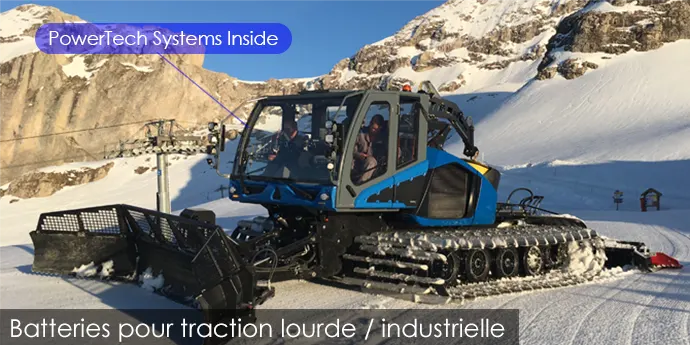 Batteries pour traction lourde et traction industrielle