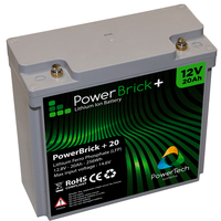 Batterie lithium PowerBrick+ Smart BT + Heater 12V 135Ah avec