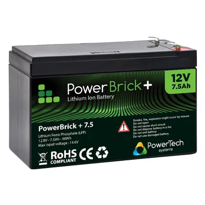 Powerbrick 12V-7.5Ah