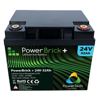 12V – 45Ah Lithium battery – PowerBrick+